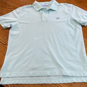 Southern Tide Skipjack Polo.  Men’s Medium.  Aqua mint color, great condition.